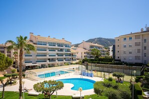 Indoor pool, a heated pool
