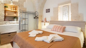 1 camera, Wi-Fi gratuito, lenzuola