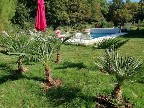 Villa "Le Coin Du Bois En Touraine" with Private Heated Pool, 3 Private Terraces & Wi-Fi