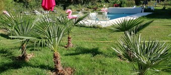 Villa "Le Coin Du Bois En Touraine" with Private Heated Pool, Jacuzzi, and Wi-Fi