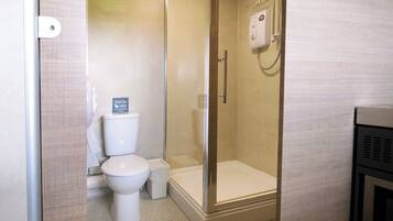 Douche, serviettes fournies