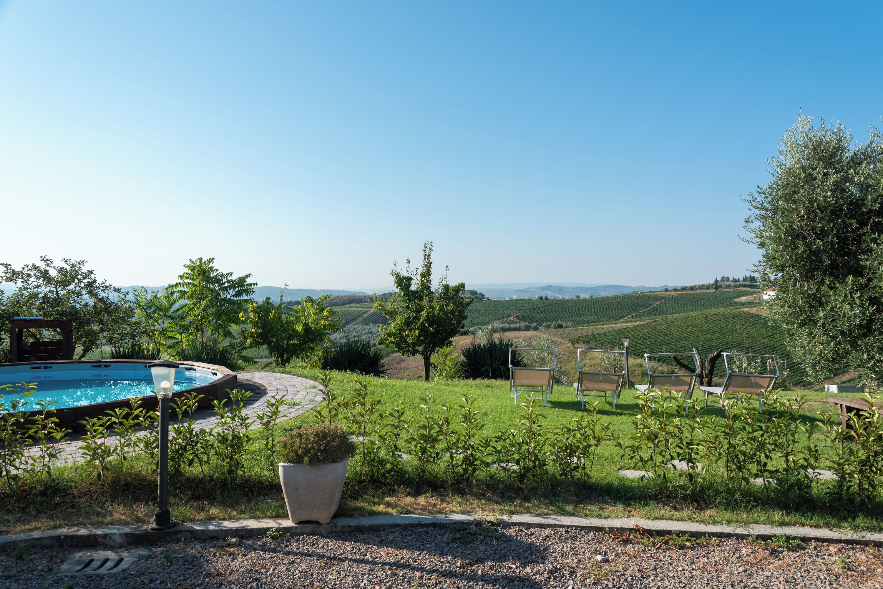 Idromassaggio all'aperto