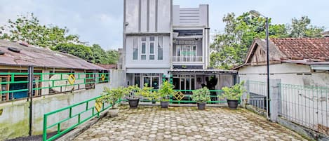 Fachada del alojamiento