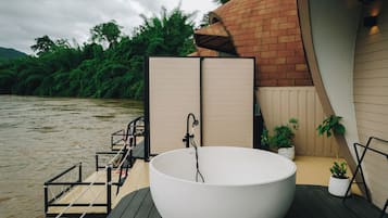 Luxury Villa, River View | Terrace/patio