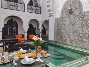 Free daily full breakfast  - The Grand Riad & Spa  (Marrakech)