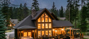 Experience mountain bliss at our cozy chalet, nestled at the base of the Kimberley Ski Hill