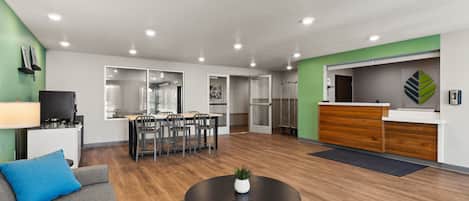Lobby sitting area