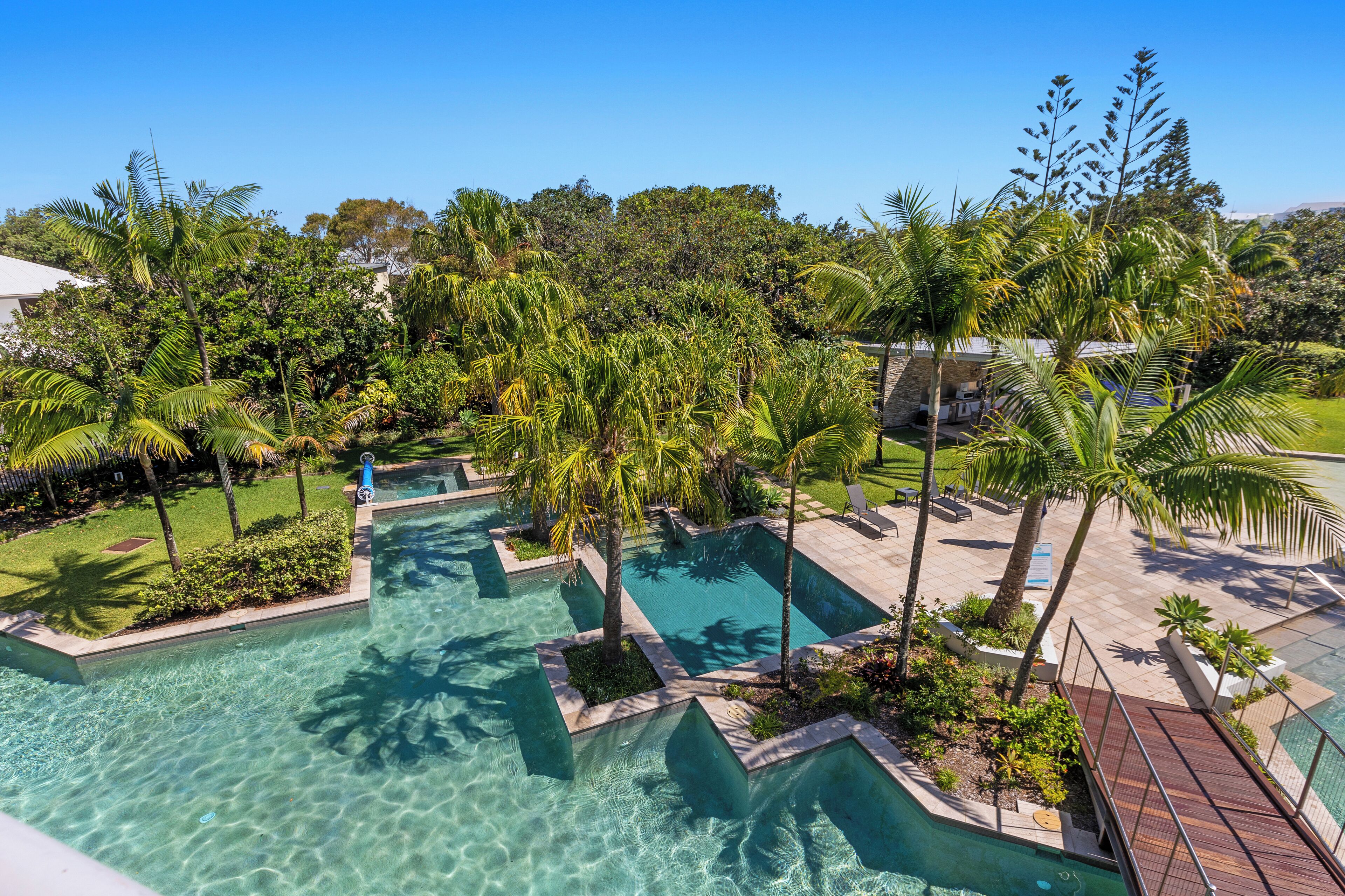 Pemandangan dari properti