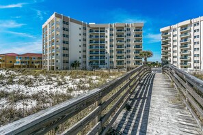 Exterior - Beachfront with Dune View! Steps to Beach & Pool! (Pensacola Beach)