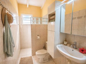 Shower, towels