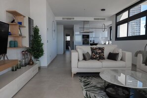 Living area - Sunset Cliffs 1 • 3 Bedroom • Sea View • Heated pool (Benidorm)