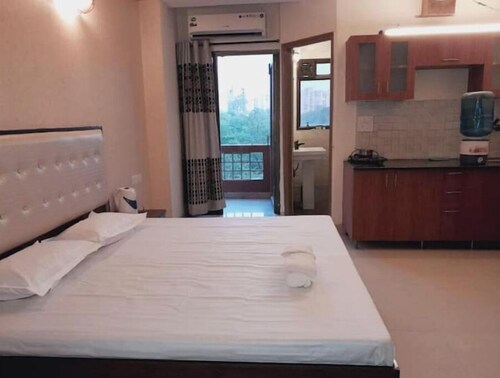 The space
Hare Krishna Orchid, Vrindavan Studio Apartment for Family and Friend