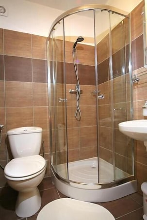 Bathroom. City Hotel Agoston