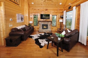 Fernseher, Kamin, Videospiele