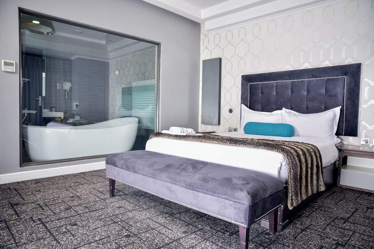 deluxe room | 1 bedroom, free wifi, bed sheets, wheelchair access