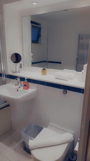 Apartment | Bathroom | Shower, towels - Immaculate 1-bed Apartment in London (London)