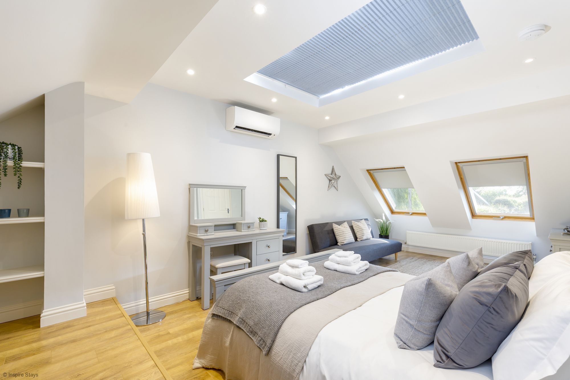 2 bedrooms, iron/ironing board, travel crib, WiFi