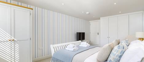 2 bedrooms, iron/ironing board, travel crib, WiFi