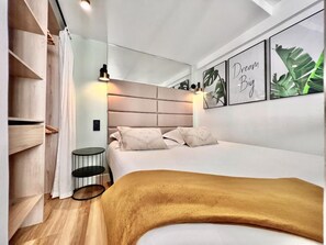 1 bedroom, iron/ironing board, free WiFi, bed sheets