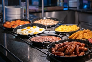 Daily buffet breakfast (EUR 20 per person)