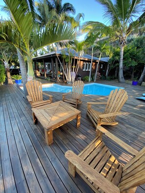 Pool - Charmante Maison Bois Jardin Exotique aux Colimaçons à Environ 10min de Kélonia! (Saint-Leu)