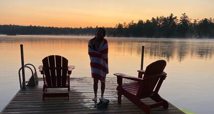 Fish Upon a Star is located on Skootamatta lake in Cloyne, Ontario.