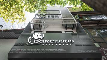 Voorkant van accommodatie