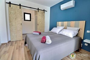 2 camere, culla da viaggio, Wi-Fi gratuito, lenzuola