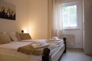2 chambres, fer et planche à repasser, Wi-Fi