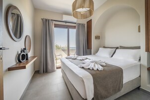 公寓, 2 间卧室, 海景 | 隔音、免费 WiFi、床单