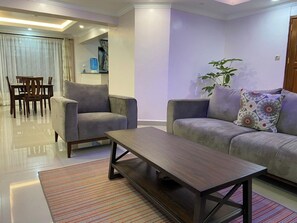 43-inch flat-screen TV with digital channels