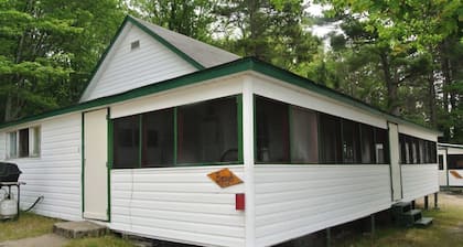 Northern 825' of private beach with Beach Beds on Lake Nipissing