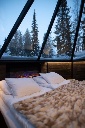 Cabin | 1 bedroom, in-room safe, free WiFi, bed sheets - Northern Lights Village Pyhä (Pelkosenniemi)