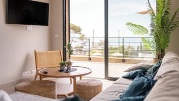 Apartment  CAP CAMARAT | Living area | Flat-screen TV