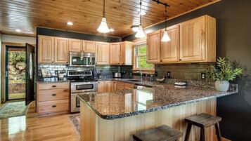 Fully equipped kitchen for everything from quick bites to family meals.