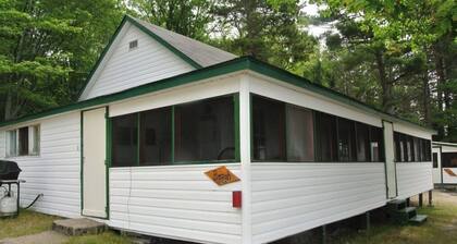 Northern 825' of private beach with Beach Beds on Lake Nipissing