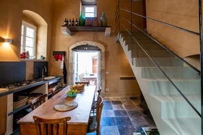 Dining - House with direct sea access in Sampieri with 3 bedrooms (Sampieri)