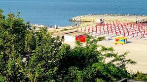 Căn hộ Superior, không hút thuốc, quang cảnh bãi biển | Hiên