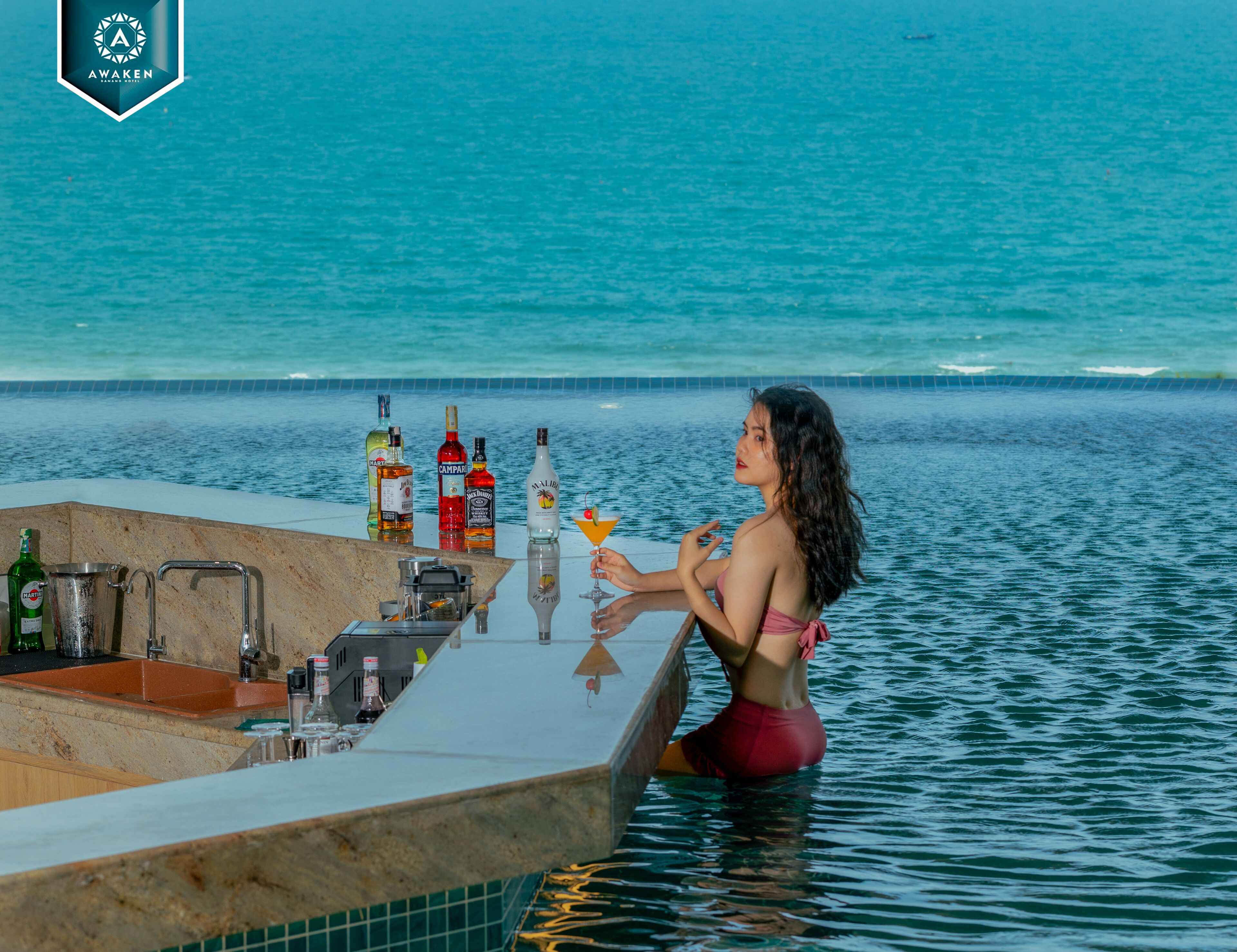 Indoor pool, open 7:00 AM to 9:00 PM, pool umbrellas, pool loungers