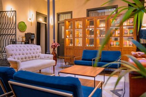 Zona de estar del vestíbulo