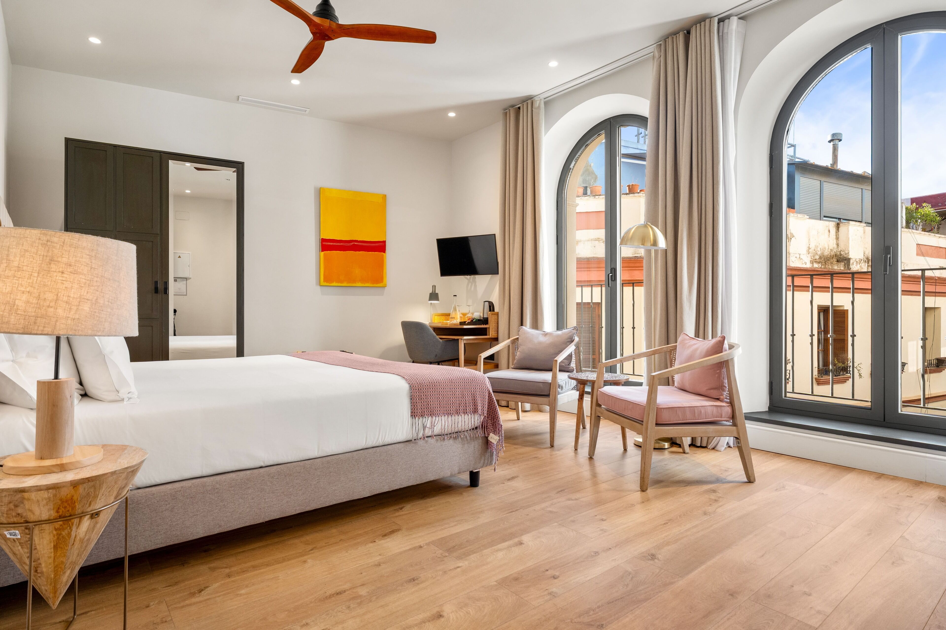 슈피리어 더블룸 또는 트윈룸 | 객실에서 보이는 전망