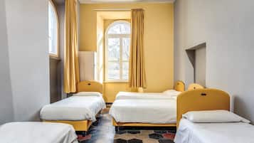 Bed in Male Dormitory Room | Down comforters, soundproofing, free WiFi