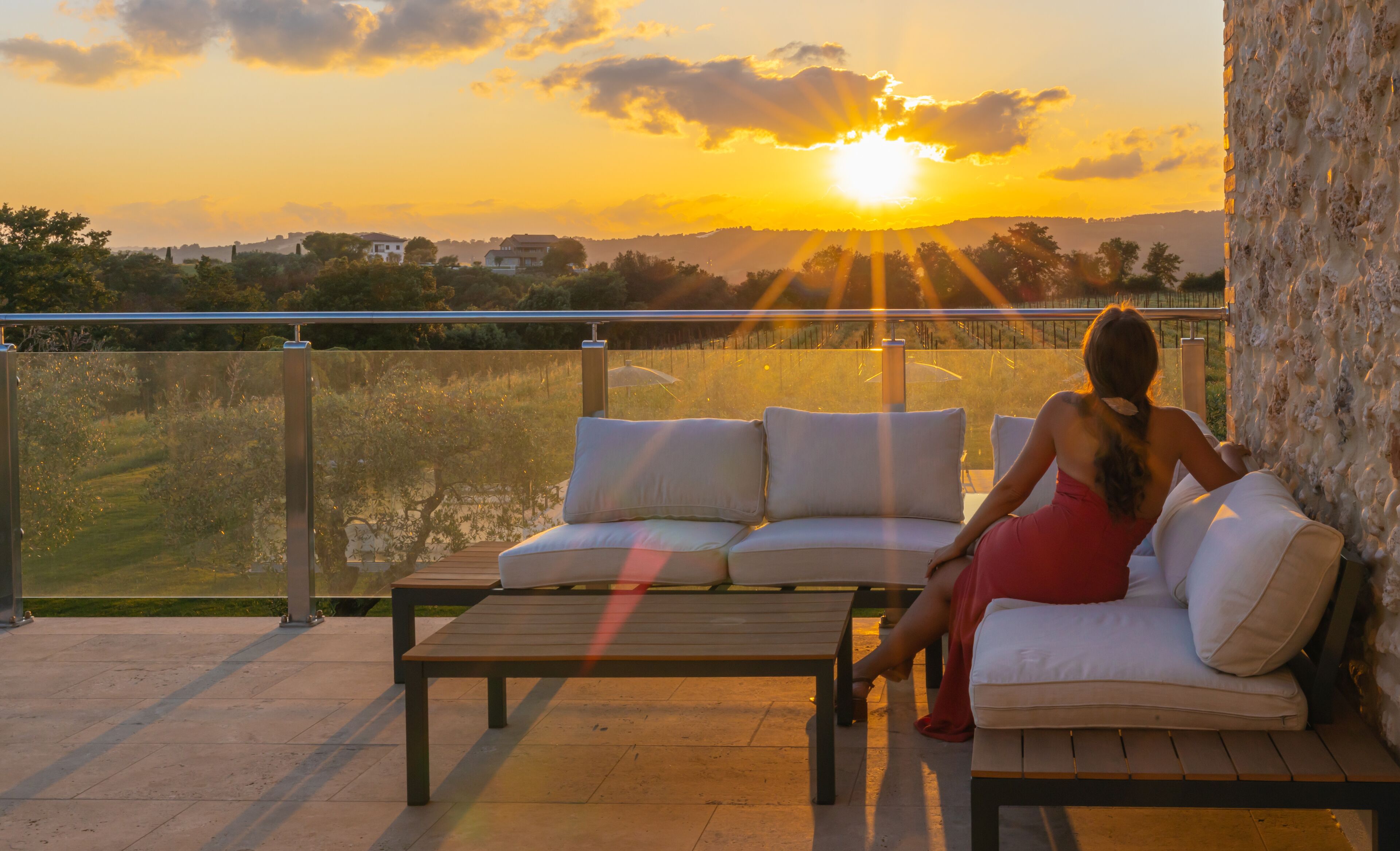 Terraza en la azotea