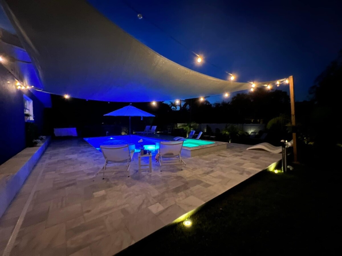 Photo 45 of Gorgeous Spacious Private 4Plex, Italian Heated Pool/Spa, Sleeps 24 Pet Friendly
