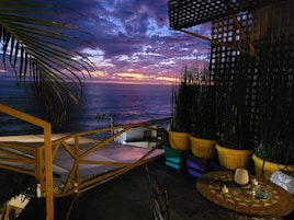 Apartamento Deluxe, vistas al mar | Terraza o patio