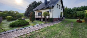 Vacation home on the edge of the forest near a bathing lake
