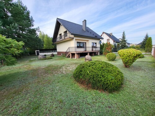 Vacation home on the edge of the forest near a bathing lake