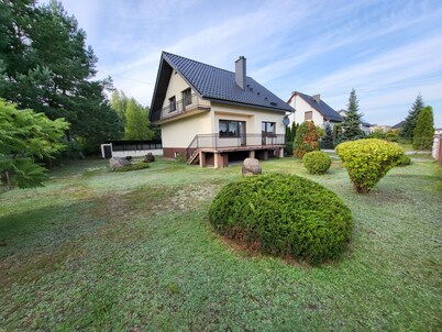 Vacation home on the edge of the forest near a bathing lake