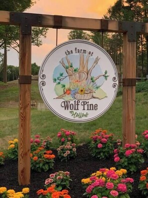 Property grounds - Luxury Farm Stay-The Cottage at Glenrose - Wolf Pine Hollow (Hancock)