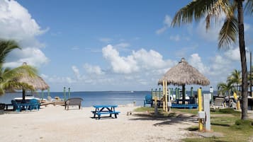 Private beach